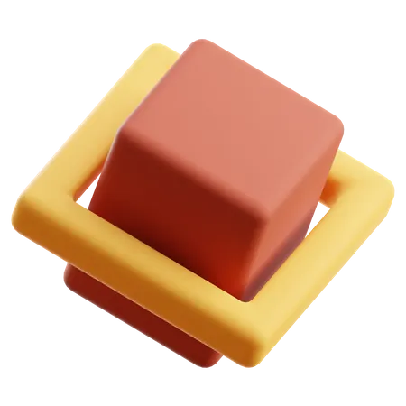 Diseño de cubo 3d  3D Icon