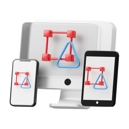 Diseño de respuesta  3D Icon