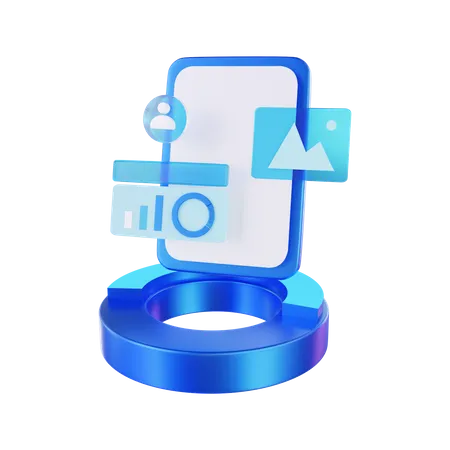 Diseño de interfaz de usuario  3D Icon