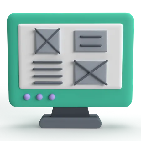 Diseño de interfaz de usuario  3D Icon