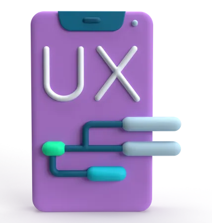 Diseño de experiencia de usuario  3D Icon