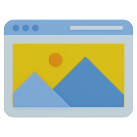 Diseño web  3D Icon