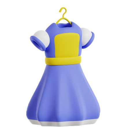 Traje  3D Icon