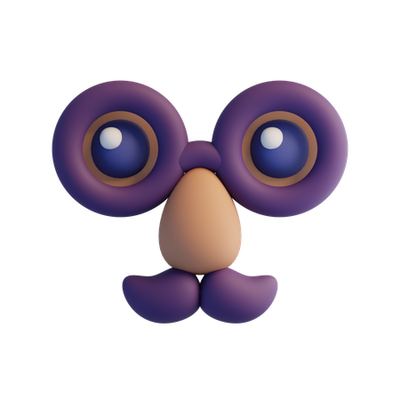 위장하다  3D Icon