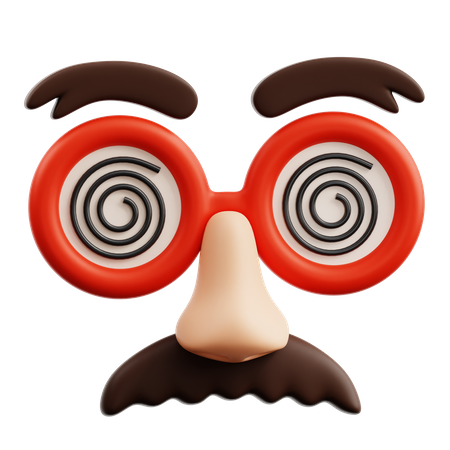 Disguise Mask 3D Icon