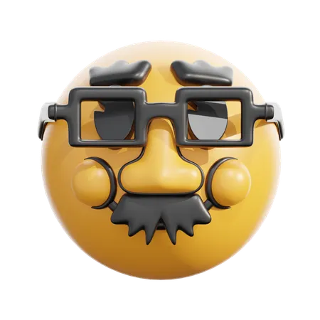 Disguised face  3D Icon