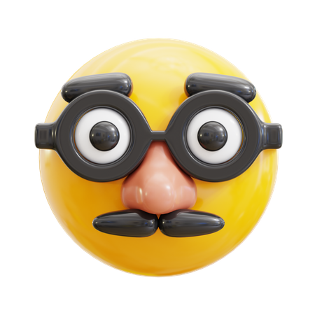 Disguised Face  3D Icon