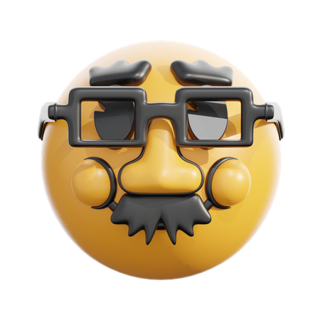 Disguised face  3D Icon