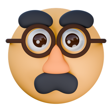 Disguised face  3D Icon