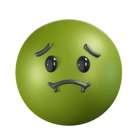 Disgust  3D Icon