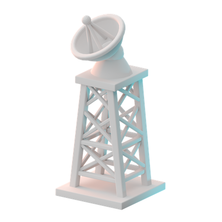 Dish Antenna  3D Icon
