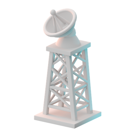 Dish Antenna  3D Icon
