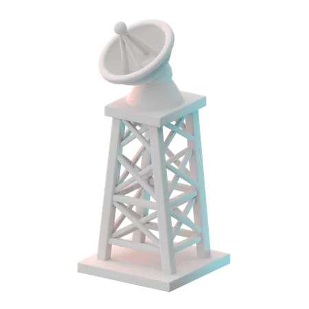 Dish Antenna  3D Icon