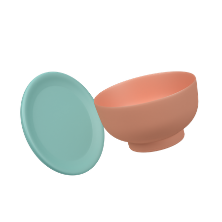 Dish Bowl  3D Icon