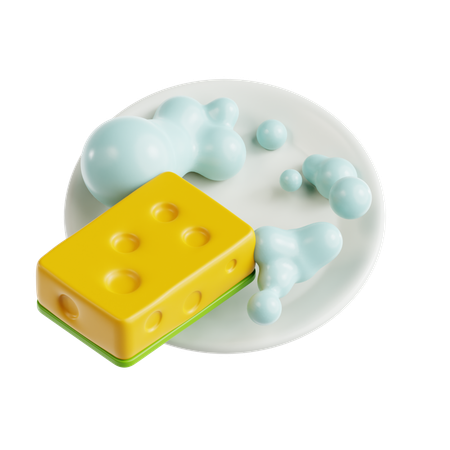 食器洗い  3D Icon