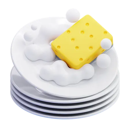 Dish Washing  3D Icon