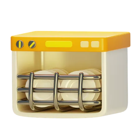 食器洗い機  3D Icon