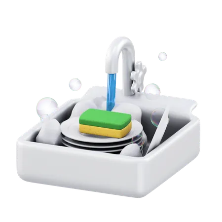 Dishwasher  3D Icon