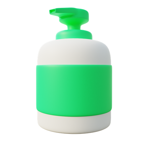 Disinfectant Bottle 3D Icon