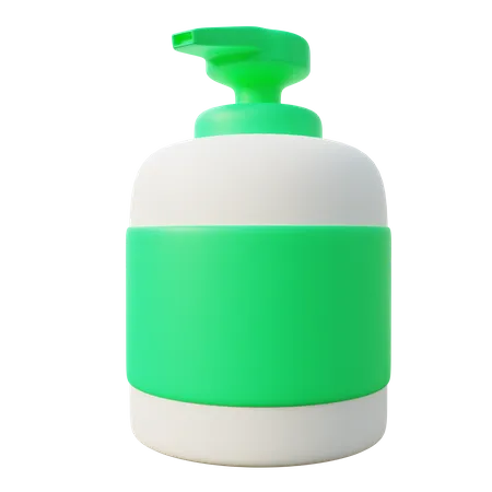 Bottle Of Liquid Soap 3 D Illustration 3D Icon