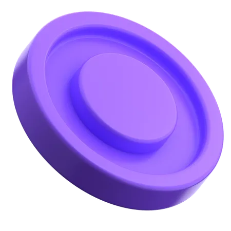 Disk Abstract Shape  3D Icon