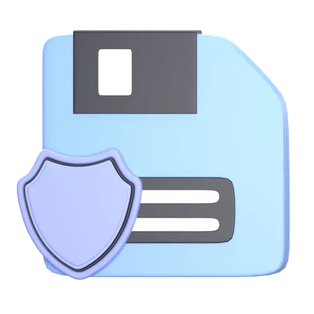 Cyber Security Illustration 3D Icon