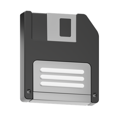 Diskette  3D Icon