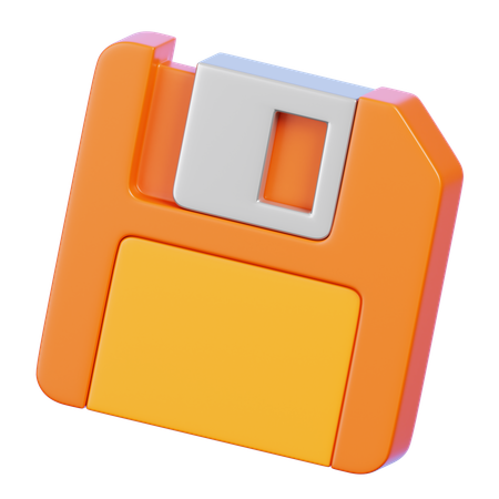 Diskette  3D Icon