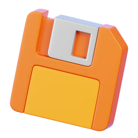 Diskette  3D Icon