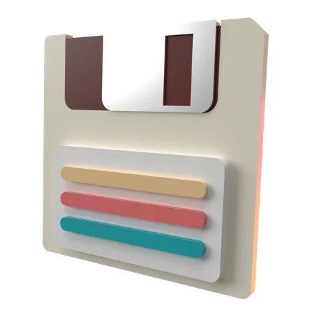 Diskette  3D Icon