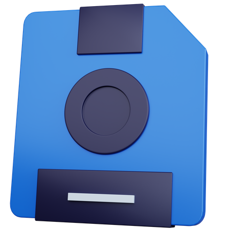 Diskette  3D Icon