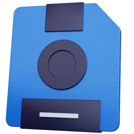 Diskette  3D Icon