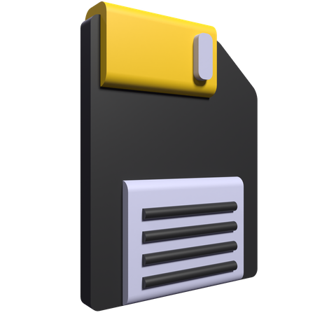 Diskette  3D Icon