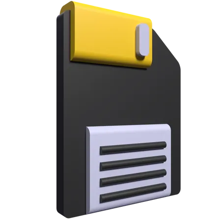 Diskette  3D Icon