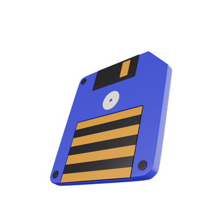 Diskette  3D Icon