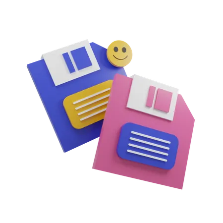 Diskette  3D Icon