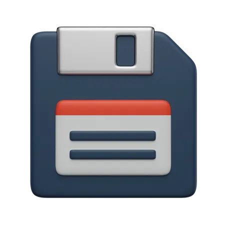 Diskette  3D Icon