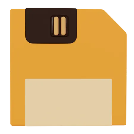 Diskette  3D Icon