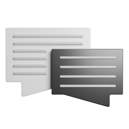 Diskussion  3D Icon