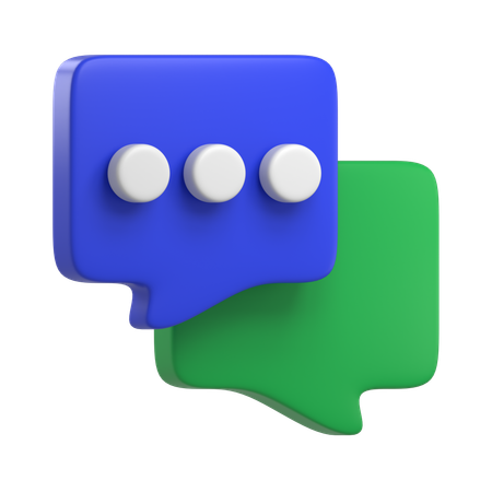 Diskussion  3D Icon