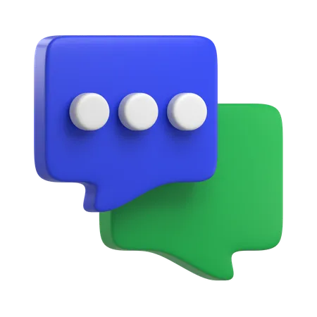 Diskussion  3D Icon