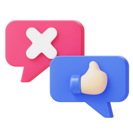 Diskussion  3D Icon