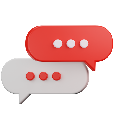 Diskussion  3D Icon