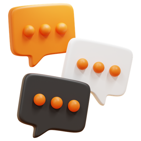 Diskussion  3D Icon