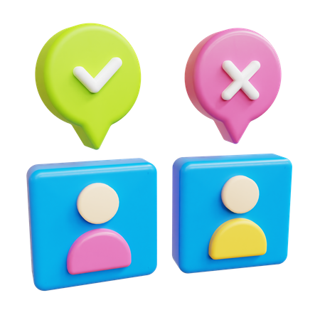 Diskussion  3D Icon