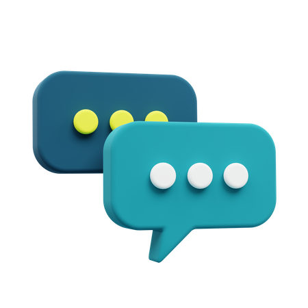 Diskussion  3D Icon