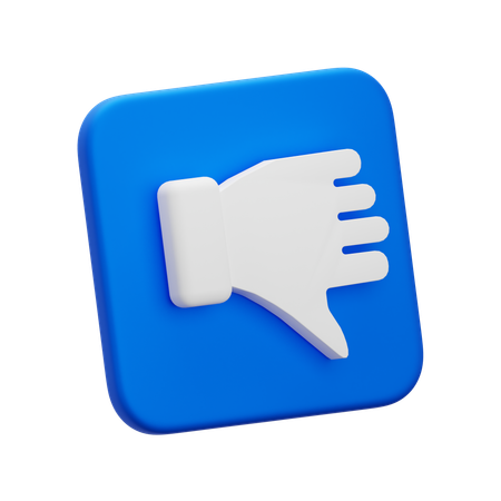 Dislike  3D Icon