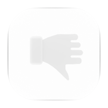 싫어함  3D Icon