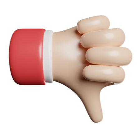 Dislike  3D Icon