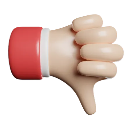 Dislike  3D Icon